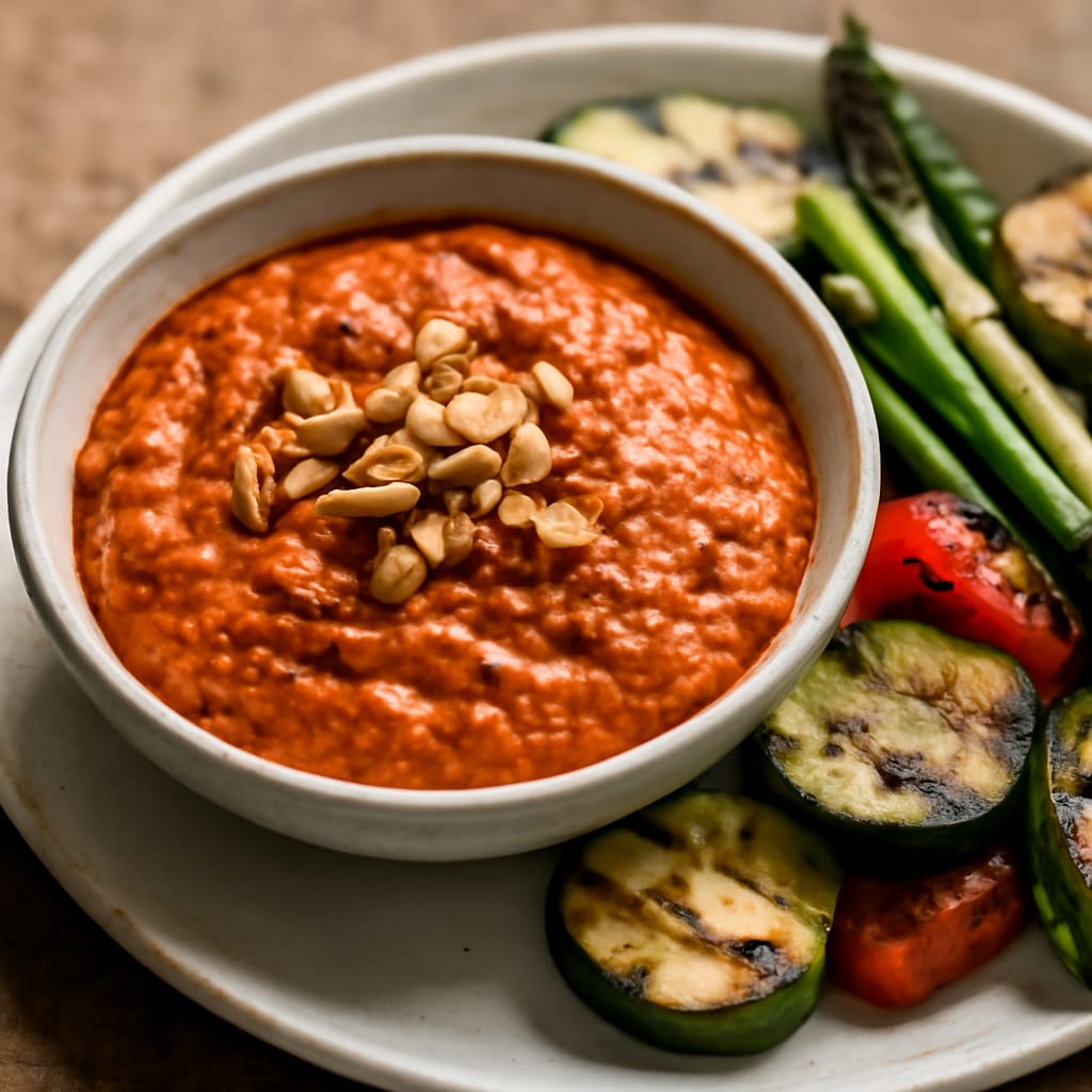 Salsa romesco para verduras