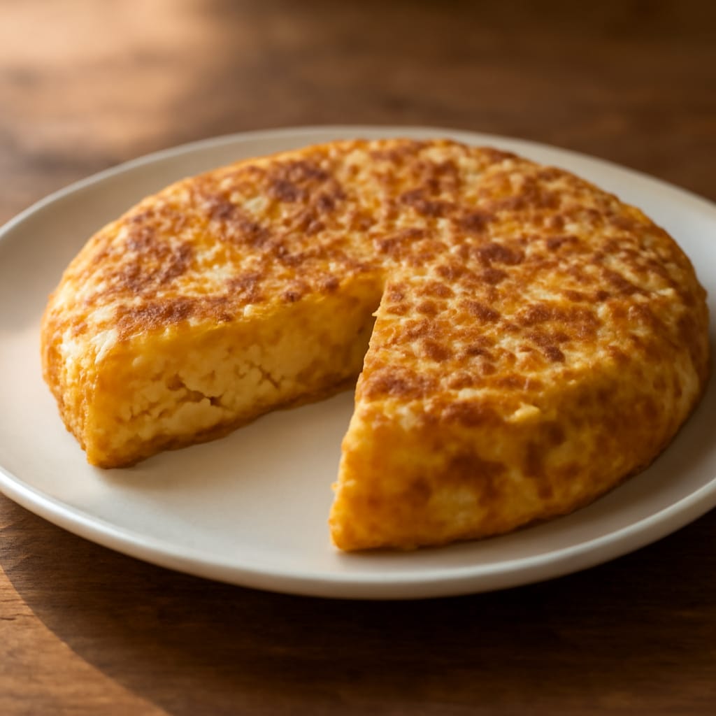 Tortilla de patatas tradicional