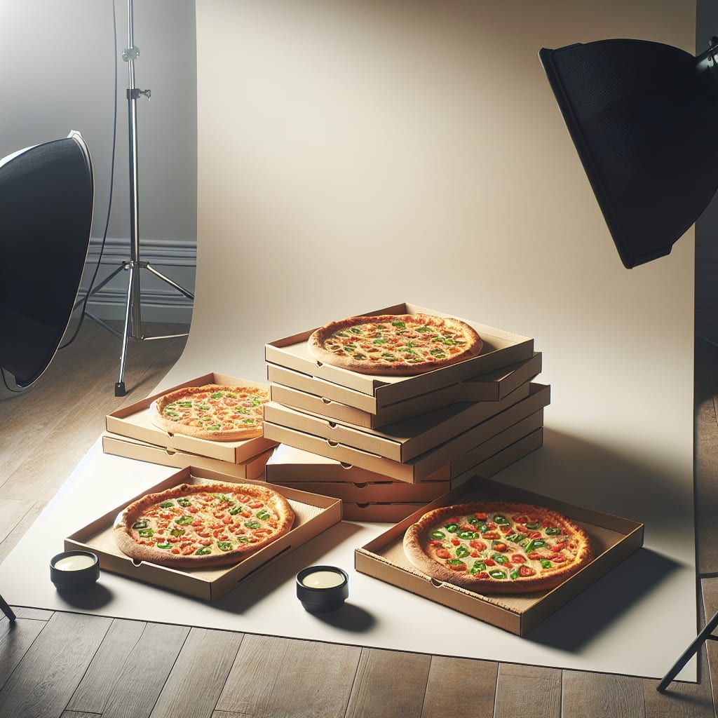 3 pizzas