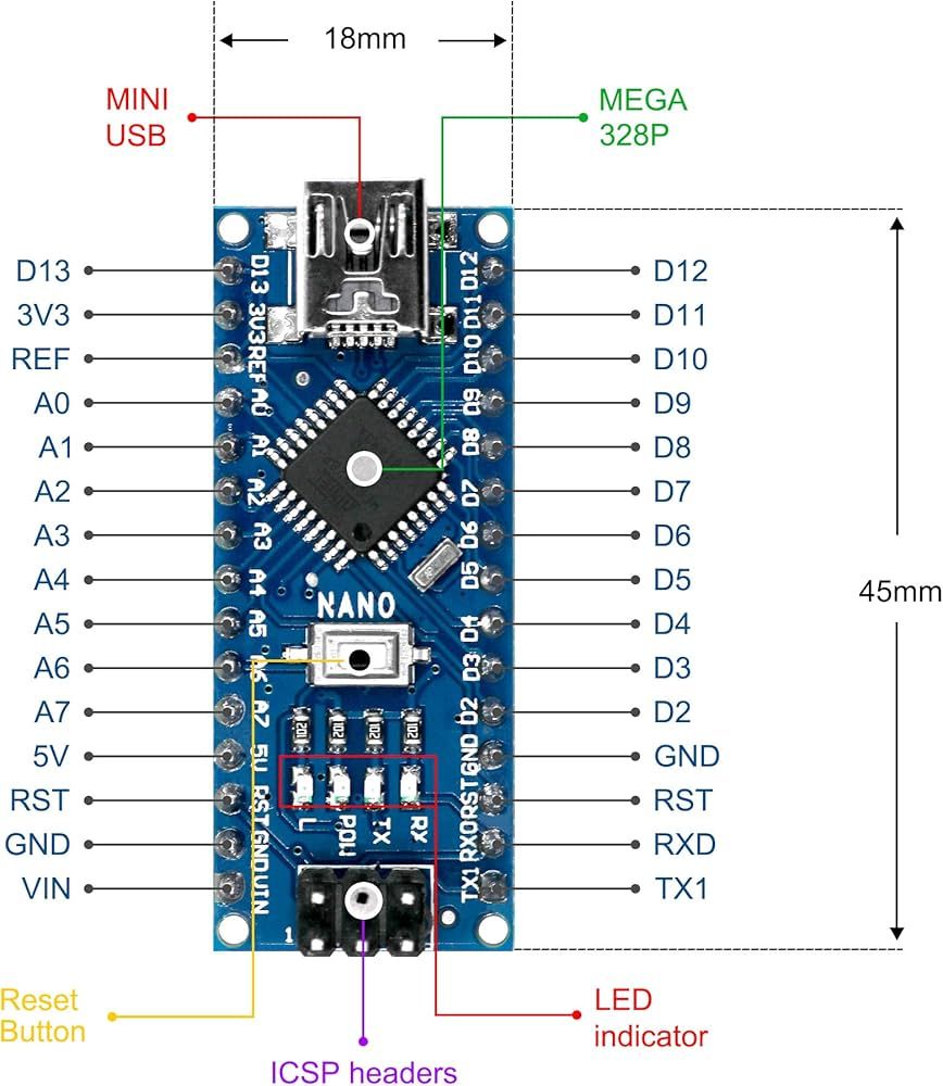 Arduino Pro Nano V3.0 ATmega328P