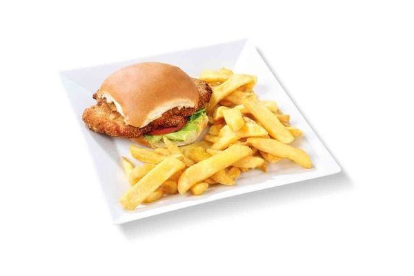 Milanesas de Pollo con Fritas Caseras