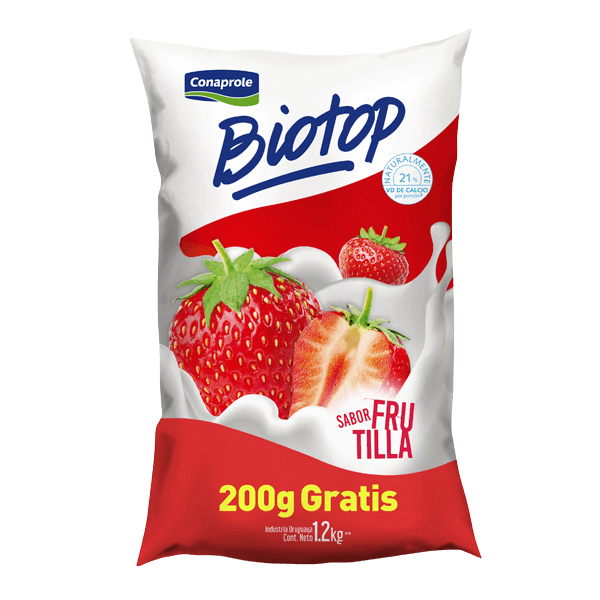 yogur biotop frutilla